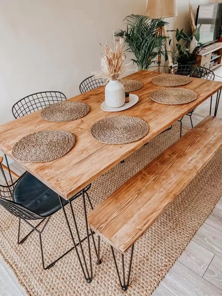 On the table
